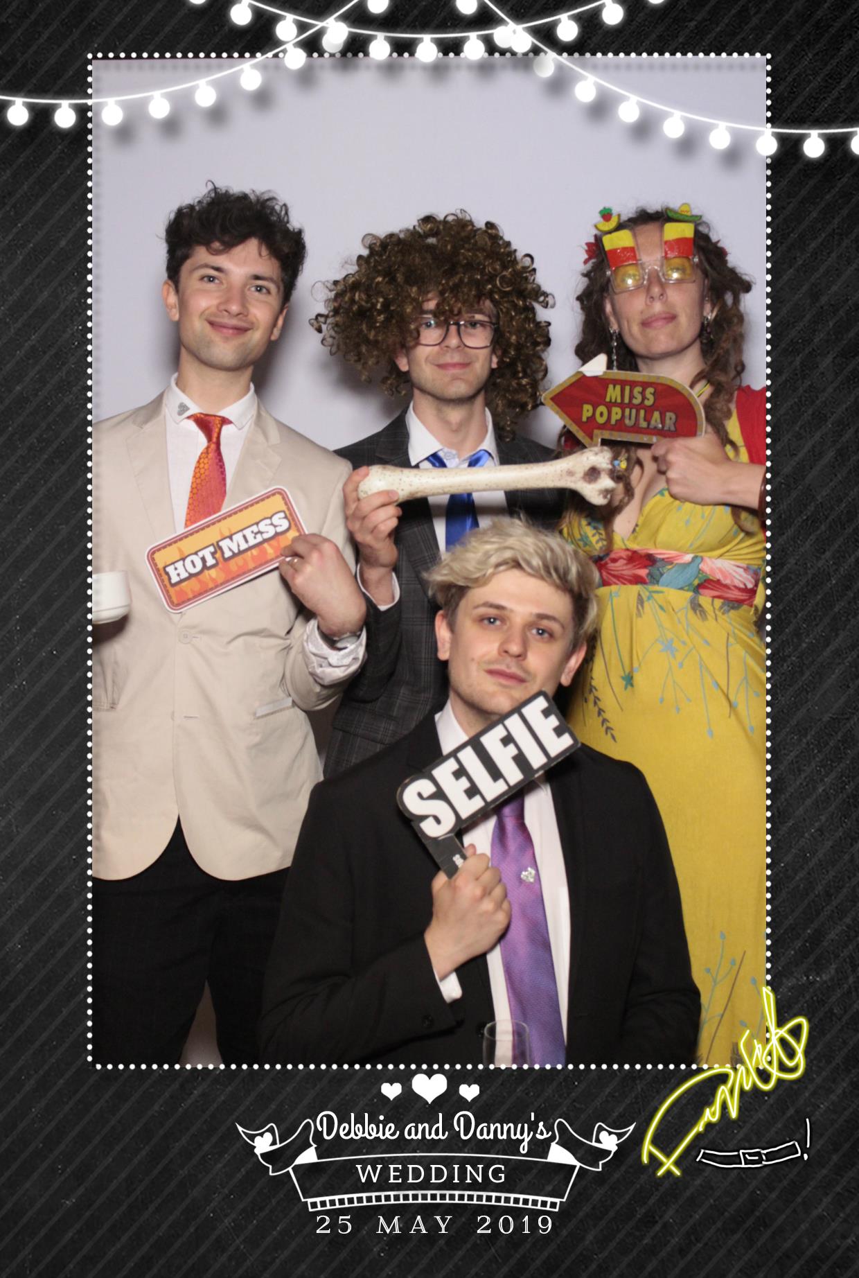 Debbie & Danny's Wedding | View more photos from the event at gallery.myphotoboothexperience.co.uk/u/MyPhotoBoothExperienceLtd/Debbie-Dannys-Wedding